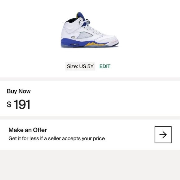 Jordan 5 Retro Laney (2013) (GS) - Picture 4 of 4